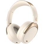 Слушалки Edifier WH950NB Wireless Over-Ear Headphones, 40mm Dynamic Titanium-Coated Drivers, BT V5.3, ANC, Hi-Res Audio Certification, Up To 55H Battery, USB-C, Ivory