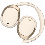 Слушалки Edifier WH950NB Wireless Over-Ear Headphones, 40mm Dynamic Titanium-Coated Drivers, BT V5.3, ANC, Hi-Res Audio Certification, Up To 55H Battery, USB-C, Ivory Слушалки Edifier WH950NB Wireless Over-Ear Headphones, 40mm Dynamic Titanium-Coated Drivers, BT V5.3, ANC, Hi-Res Audio Certification, Up To 55H Battery, USB-C, Ivory