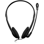 Слушалки CANYON PC headset with microphone, volume control and adjustable headband, cable 1.8M, Black/Orange Слушалки CANYON PC headset with microphone, volume control and adjustable headband, cable 1.8M, Black/Orange