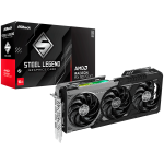 Видео карта ASROCK AMD Radeon RX 9070 XT Steel Legend Dark 16GB GDDR6, 256-bit, 3x DisplayPort 2.1a, 1x HDMI 2.1b Видео карта ASROCK AMD Radeon RX 9070 XT Steel Legend Dark 16GB GDDR6, 256-bit, 3x DisplayPort 2.1a, 1x HDMI 2.1b