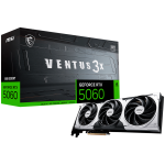 Видео карта MSI NVIDIA GeForce RTX 5060 8G VENTUS 3X OC, 8GB GDDR7, 128-bit, 2550 MHz Boost, 3840 CUDA Cores, PCIe 5.0