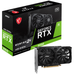 Видео карта MSI Nvidia GeForce RTX 3050 VENTUS 2X E 6G OC, 6GB GDDR6, 96bit, Boost: 1492 MHz, 2304 CUDA Cores, PCIe 4.0