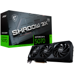 Видео карта MSI Nvidia GeForce RTX 5070 12G SHADOW 3X OC, 12GB GDDR7, 192bit, Effective Memory Clock: 28000MHz, Boost: 2542 MHz, 6144 CUDA Cores, PCIe 5.0, 3x DP 2.1b, HDMI 2.1b, RAY TRACING