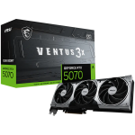 Видео карта MSI Nvidia GeForce RTX 5070 12G VENTUS 3X OC, 12GB GDDR7, 192bit
