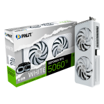 Видео карта PALIT GeForce RTX 5060 TI White OC 8GB GDDR7 128 bit, NE7506TU19P1-GB2062M Видео карта PALIT GeForce RTX 5060 TI White OC 8GB GDDR7 128 bit, NE7506TU19P1-GB2062M