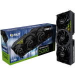 Видео Карта PALIT GeForce RTX 5080 GamingPro V1 16GB GDDR7, 256 bit, 1x HDMI 2.1b, 3x DP 2.1b, 3 Fan, 1x 16-pin pwr connector, 850W, 331.9 x 127.1 x 60 mm, NE75080019T2-GB2031Y
