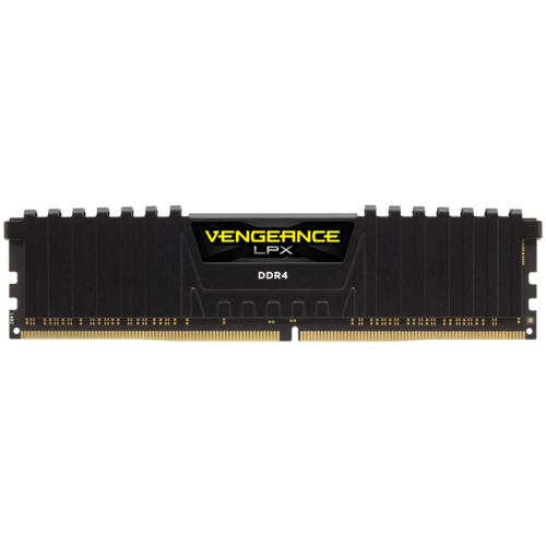 Памет CORSAIR DDR4, 3200MHz 16GB, Unbuffered, Dual Rank, 16-20-20-38, XMP 2.0, Vengeance LPX black Heatspreader, CMK16GX4M1E3200C16