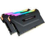 Памет CORSAIR DDR4, 3200MHz 16GB 2x8GB DIMM, Unbuffered, 16-18-18-36, XMP 2.0, VENGEANCE RGB PRO Heatspreader, RGB LED, 1.35V