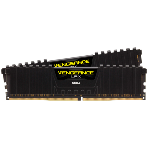 Памет CORSAIR DDR4, 3200MHz 16GB 2x8GB Dimm, Unbuffered, 16-20-20-38, XMP 2.0, Vengeance LPX Памет CORSAIR DDR4, 3200MHz 16GB 2x8GB Dimm, Unbuffered, 16-20-20-38, XMP 2.0, Vengeance LPX
