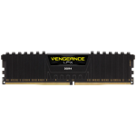 Памет CORSAIR DDR4, 3200MHz 8GB, Unbuffered, Single Rank, 16-20-20-38, XMP 2.0, Vengeance LPX black Heatspreader, CMK8GX4M1E3200C16
