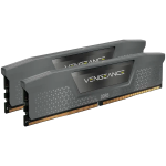 Памет CORSAIR DDR5, 6000MT/s 32GB 2x16GB DIMM, Unbuffered, AMD EXPO & Intel XMP, VENGEANCE DDR5 Grey Heatspreader, Black PCB, 1.30V