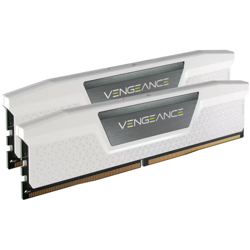 Памет Corsair DDR5, 6000MHz 32GB 2x16GB DIMM, Unbuffered, 40-40-40-77, XMP 2.0, Vengeance DDR5, Aluminium Heatspreader, 1.25V, CMK32GX5M2E6000C36W Памет Corsair DDR5, 6000MHz 32GB 2x16GB DIMM, Unbuffered, 40-40-40-77, XMP 2.0, Vengeance DDR5, Aluminium Heatspreader, 1.25V, CMK32GX5M2E6000C36W