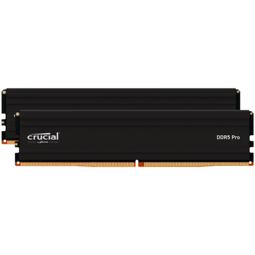 Памет Crucial Pro 64GB Kit (2x32GB) DDR5-5600 UDIMM CL46 (16Gbit) CP2K32G56C46U5