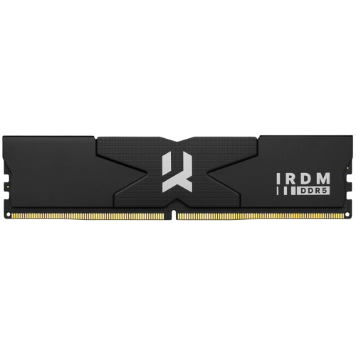 Памет GOODRAM UDIMM DDR5 16GB 6400MHz 32-38-38 IRDM BLACK V SILVER, IR-6400D564L32S/16G