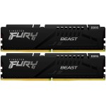 Памет Kingston 16GB 6000MT/s DDR5 CL30 DIMM (Kit of 2) FURY Beast Black EXPO, KF560C30BBEK2-16