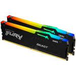 Памет Kingston 32GB 6000MT/s DDR5 CL30 DIMM (Kit of 2) FURY Beast RGB EXPO