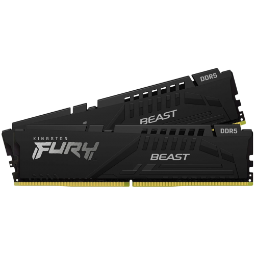 Kingston 32GB 6000MT/s DDR5 CL36 DIMM (Kit of 2) FURY Beast Black EXPO Kingston 32GB 6000MT/s DDR5 CL36 DIMM (Kit of 2) FURY Beast Black EXPO
