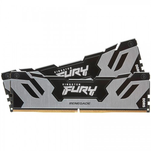 Памет Kingston DRAM 32GB 6400MT/s DDR5 CL32 DIMM (Kit of 2) FURY Renegade Silver XMP, KF564C32RSK2-32