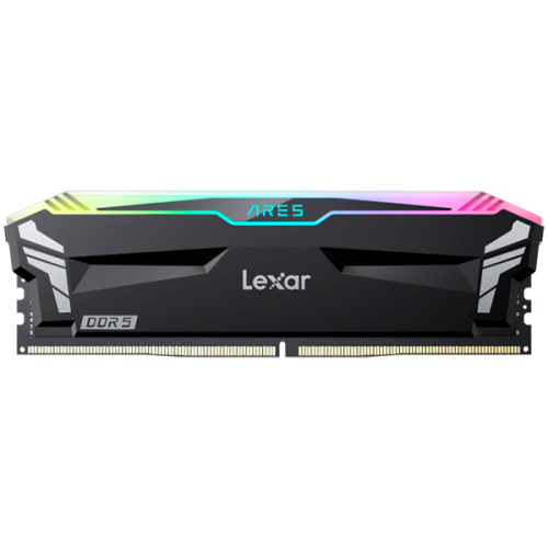 Памет Lexar 32GB Kit (2x16GB) Ares DDR5 6000 CL32 1.35V heatsink, Non-RGB lighting, Dual pack, Black Color