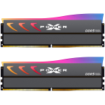 SILICON POWER 32GB (16Gx2) XPOWER Storm DDR5 RGB Gaming UDIMM, DDR5-6000, C36, 2Gx8 SR, RGB-UDIMM, w/HS-G