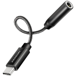 Адаптер AXAGON ADA-HC USB-C - 3.5mm (F) connector, Hi-Res DAC, Audio Adapter 32bit 384kHz