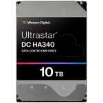 Твърд диск HDD Server WD/HGST ULTRASTAR DC HA340 (3.5’’, 10TB, 256MB, 7200RPM, SATA 6Gb/s, 512E SE NP3) WUS721210BLE6L4