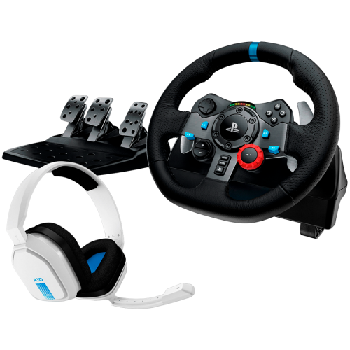 Волан, Logitech G29 Driving Force Racing Wheel for PlayStation 5 and PlayStation 4 - Black, Astro A10, PS5/PS4 - White Волан, Logitech G29 Driving Force Racing Wheel for PlayStation 5 and PlayStation 4 - Black, Astro A10, PS5/PS4 - White