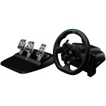 Волан с педали LOGITECH G923 Racing Wheel and Pedals - PC/XB - BLACK - USB, 941-000158