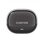 Слушалки CANYON OWS Ear Clips headset OnFlow 14 Black, CNS-TWS14B
