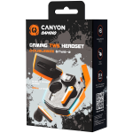 Гейминг слушалки CANYON headset Doublebee GTWS-2 Gaming Orange