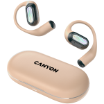 Слушалки CANYON headset OnFlow 12 OWS ENC Beige