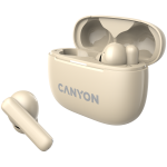 Слушалки CANYON headset OnGo TWS-10 ANC+ENC Beige Слушалки CANYON headset OnGo TWS-10 ANC+ENC Beige
