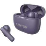 Слушалки CANYON headset OnGo TWS-10 ANC+ENC Purple, CNS-TWS10PL Слушалки CANYON headset OnGo TWS-10 ANC+ENC Purple, CNS-TWS10PL