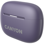 Слушалки CANYON headset OnGo TWS-10 ANC+ENC Purple, CNS-TWS10PL Слушалки CANYON headset OnGo TWS-10 ANC+ENC Purple, CNS-TWS10PL