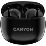 Слушалки CANYON headset TWS-5 Black