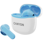 Слушалки CANYON headset TWS-5 Blue, CNS-TWS5BL