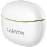 Слушалки CANYON headset TWS-5 Green Слушалки CANYON headset TWS-5 Green