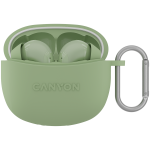 Слушалки CANYON headset TWS-5 Green Слушалки CANYON headset TWS-5 Green