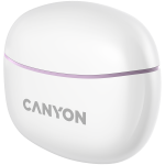 Слушалки CANYON headset TWS-5 Purple
