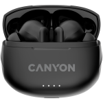 Слушалки CANYON headset TWS-8 ENC Black