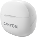Слушалки CANYON headset TWS-8  ENC White