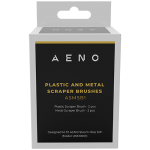 Комплект четки за парочистачка AENO Plastic scraper brush+Metal scraper brush for steam mop SM1 Комплект четки за парочистачка AENO Plastic scraper brush+Metal scraper brush for steam mop SM1