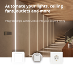 Смарт превключвател  Aqara Single Switch Module T1 (With Neutral): Model No: SSM-U01; SKU: AU001GLW01