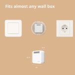 Смарт превключвател  Aqara Single Switch Module T1 (With Neutral): Model No: SSM-U01; SKU: AU001GLW01