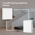 Aqara Wireless Remote Switch H1 (double rocker): Model: WRS-R02; SKU: AR009GLW02 Aqara Wireless Remote Switch H1 (double rocker): Model: WRS-R02; SKU: AR009GLW02