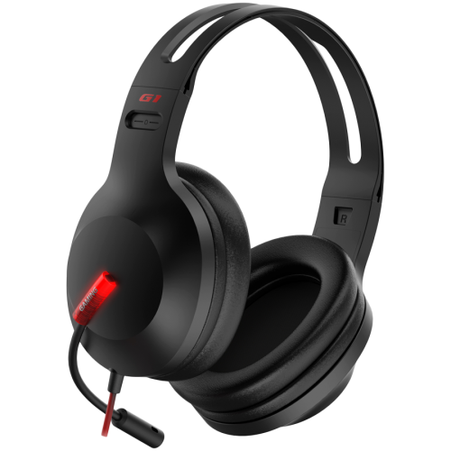 Геймърски слушалки Edifier G1 USB Gaming Headset, 40mm Drivers, Retractable Microphone, AUX, Black