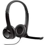 LOGITECH H390 Corded Headset - BLACK - USB LOGITECH H390 Corded Headset - BLACK - USB