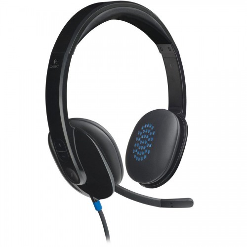 Слушалки LOGITECH H540 Corded Headset - BLACK - USB Слушалки LOGITECH H540 Corded Headset - BLACK - USB
