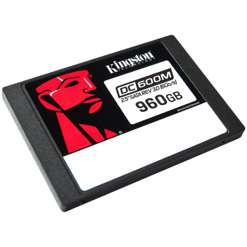 Твърд диск SSD Kingston 960G DC600M (Mixed-Use) 2.5'' Enterprise SATA SSD Твърд диск SSD Kingston 960G DC600M (Mixed-Use) 2.5'' Enterprise SATA SSD