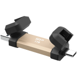Външен SSD диск Silicon Power UC3S72 1TB, USB3.2 Gen2,DS72,Gold, SP001TBUC3S72VPG